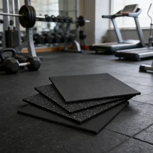 Home Gym Playroom Exercise Space Multi Purpose Non Slip Padding Composite Floor Mat for Custom Size