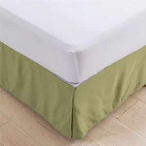 Home Hotel Textiles Green Lace Sheets Bedspread Bedding Skirt