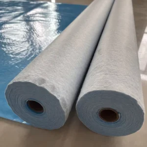 Home Improvement Decorative Cover Floor Carpet Wall Self adhesive Surface Temporary Floor Protection Cover Fleece Blue 1x50m