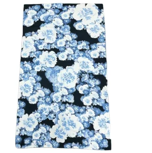 Home Kitchen Daily Cleaning Practical Microfiber Printed Tea Towel 46x77cm Ultra Absorbent Lint Free Non Abrasive