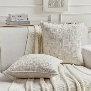 Home Living Room Decorative High Density Polyester Pillow Cases Sofa Cushion Cover