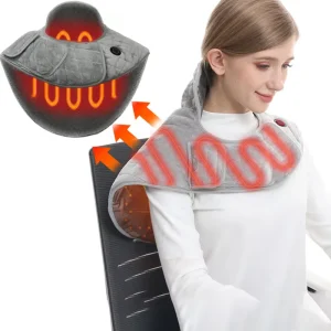 Home Office Cordless Use Upper Back USB Heated Wrap Weight Neck and Shoulder Heating Pad Electric Blanket