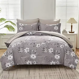Home Quilt Queen Size Polyester Fiber 3 Piece Microfiber Light Weight 3kg Soft Quilt Comforter Set Sabanas