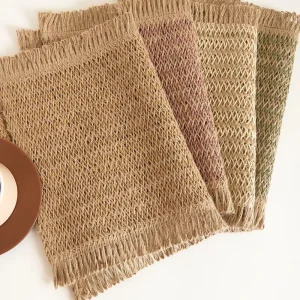Home Restaurant Placemats Creative Minimalist Non Slip Heat Dining Resistant Table Mats