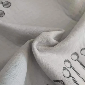 Home Textile 100% Polyester Mattresses Fabric Knitting Jacquard Craft Mattress Fabric