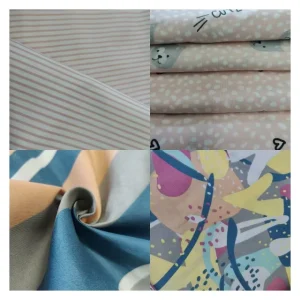 Home Textile Bedding Sets 100% Polyester Microfiber Fabric
