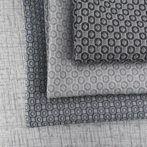 Home Textile Black 100% Polyester High Grade Knitted Mattress Border Fabric