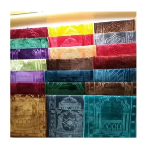 Home Textile Custom Pray Mat Muslim Travel Prayer