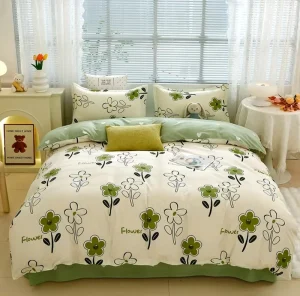 Home Textile Elegant Bedding Set Luxury Cotton 3D Duvet Cover Set