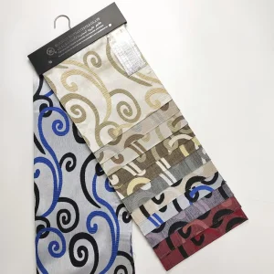Home Textile Fabric High Quality 100% Polyester Woven Jacquard Fabric for Curtain