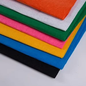 Home Textile Fabric Hospital Hygiene Use Polyester Needle Punched Non Woven Felt