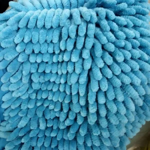 Home Textile Fabric Roll Fluffy Microfiber Chenille Fabric Roll for Daily Cleaning Factory Made and Customized