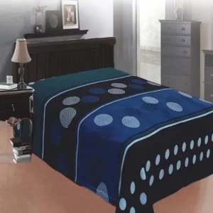 Home Textile Flannel Fabric 100% Polyester Blanket Custom Logo Bed Winter Raschel Blankets