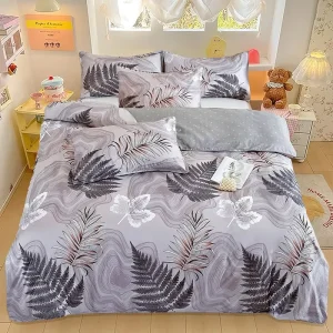Home Textile Hotel Quality Customizable Printed Bed Sheets OEKO-TEX Certified Polyester Fabric Bedding Set OEM