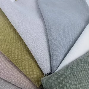 Home Textile Linen Cotton Sofa Upholstery Fabric