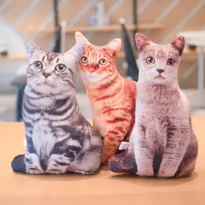 Home Textile Manufacture Supply Animals Pet Character Pillow Photo Digital Print Throw Pillow
