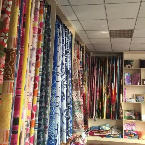 Home Textile Microfiber Bed Sheet Material Woven Pigment Printed Polyester Fabric for Bedding