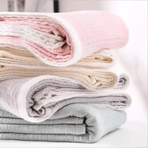 Home Textile Muslin Cotton Bed Cover Blanket Super Soft Sofa Gauzed Cotton Bedspread Throw Blankets