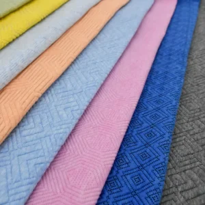 Home Textile Polyester Cotton Jacquard Knitted Mattress Fabric