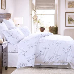Home Textile Printed Duvet Cover Comforter Set 5 Star Hotel Bedding Set