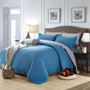 Home Textile Printed Microfiber Duvet Cover Bed Cover Bedding Set