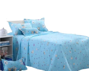 Home Textile Soft Comfortable 100% Cotton Luxury Comforter Bed Sheet Bedding Set for Home Fitted Be Hotel