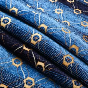 Home Textile Waterproof Polyester Woven Jacquard Sofa Fabric Chenille for Home