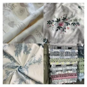 Home Textiles 100% Polyester Bedding Fabric Microfiber Woven Fabrics
