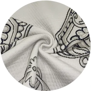 Home Textiles 100% Polyester Fabric Breathable and Comfortable Jacquard Knit Mattress Fabric