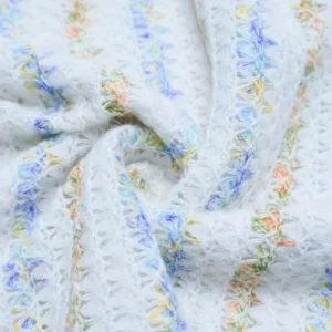 Home Textiles 220gsm 165cm Jacquard Pattern Spandex Polyester Stretch Lightweight Fabric Clothing Household
