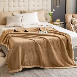 Home Textiles Custom Printed Soft Warm Airplane Luxury Cozy Other Fleece Bed Blankets Throws for Winter Double Bed