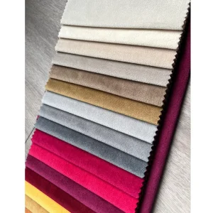 Home Textiles GRS Classic Holland Velvet Sofa Upholstery Furniture Fabrics
