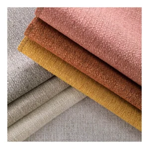 Home Textiles Home Decoration Fashionable Linen Look Fabric for Sofa Sets for Living Room Modern