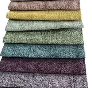 Home Upholstery Fabric Linen Sofa Fabric Material Linen Woven Knitted Fabric Per Meter Chinese Factory