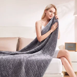 Home use Velvet Double person Electric Heating Blanket with Adjustable Temperature and Safety protection Function
