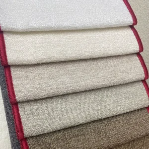 HomeTextile Fleece Fabric 100% Polyester Woven Yarn Dyed Plain for Furniture
