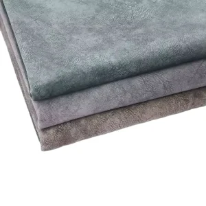 Hometextile Velour Products Various Color Waterproof Printed Holland Velvet Fabric for Italian Style 5 Seater Sofa