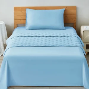 Hospital Bedspreads Bed Sheets Set for Single Bed 4Pcs Quilt Set Full King Size