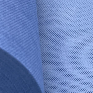 Hospital Gown Use Spunbond 40gsm SMS Waterproof Non woven Fabric Roll Medical Surgical