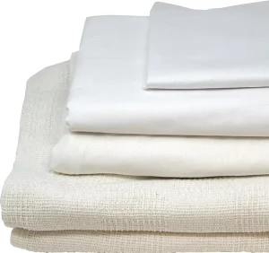Hospital Medical 4 PCS Twin XL Fitted and Flat Sheet and Pillow Case and Blanket Bed Linen Set in a Bag
