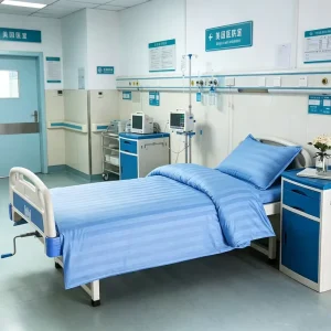Hospital Supplies Medical Clinics Bedding Products Health Centers Nursing Home Beds Three Piece Bed Sheet Set