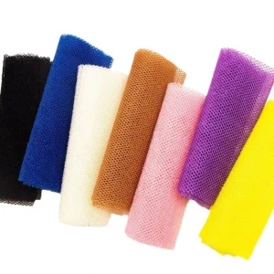 Hot Selling African Exfoliating Body Net Bath Sponge Shower Net Sponge Knotless Bath Net