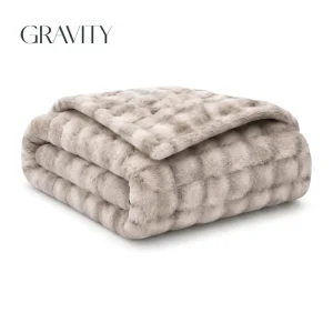 Hot Selling Customizable Portable Soft Blanket for Sofa Bed and Travel