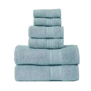Hot Selling Customized Solid Color Bath Towel OEM Service Price Personal Use Cotton Hand Towels Factory Rate for Home Use