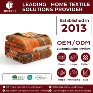 Hot Selling Decorative Wearable Luxury Anti-static and Waterproof Flannel Blanket Blanket