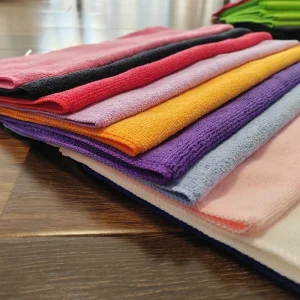 Hot Selling High Quality Car Wash Towels Soft Kitchen Glass Microfiber Towel Cleaning Towels