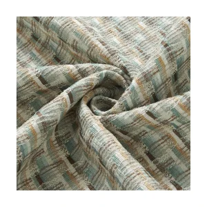 Hot Selling Luxury Blackout Striped 100%T Curtain Fabric with Customizable Sizes for All Season Use