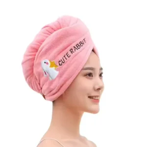 Hot Selling Microfiber Hair Towel Wrap for Women Super Absorbent Quick Dry Hair Turban for Drying Curly Long Thick Hair