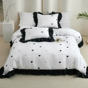 Hot Selling Popular Customized Soft Comfortable Microfiber Duvet Cover Sets With Zipper