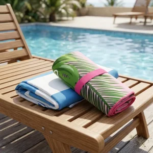 Hot Selling Soft Comfortable Colorful Beach Towel Cotton Eco Absorbent Beach Use Towel with Custom Logo